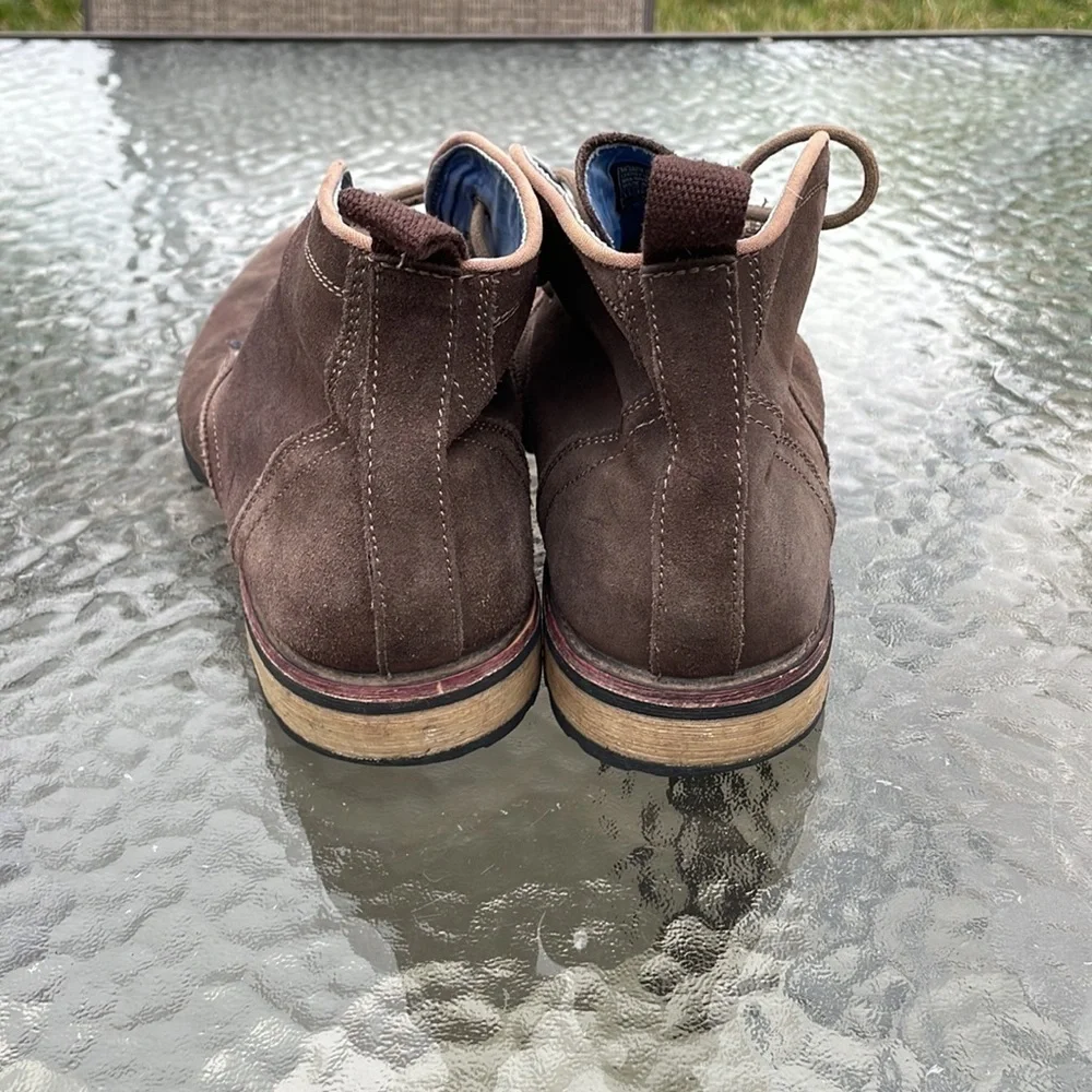 Skechers Mark Nason Harrow Chocolate Suede Chukka Ankle Boot size 11